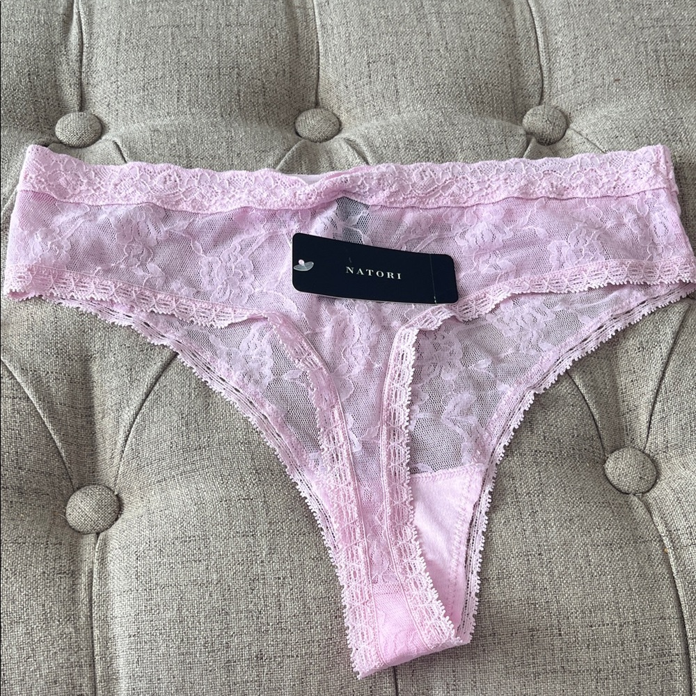 Natori & Le Mystere Lace Trim Panty Duo NEW - Picture 3 of 9